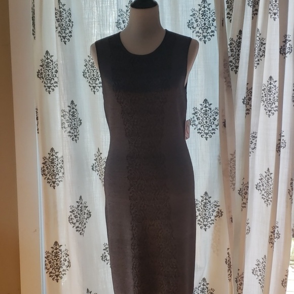 Nanette Lepore BNWT Charcoal Black Dress Large - Picture 2 of 7